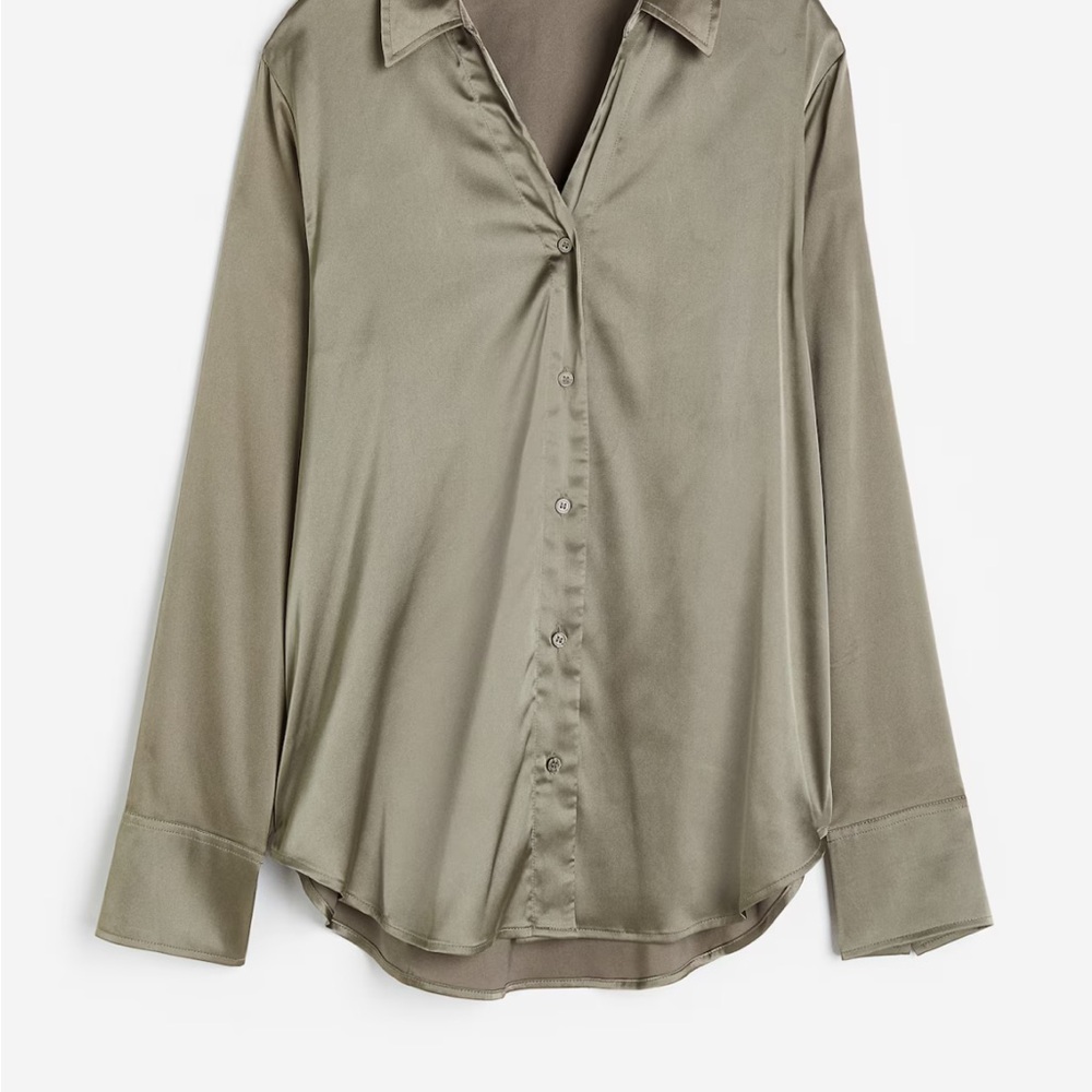 H&M Satin-like Women's Blouse